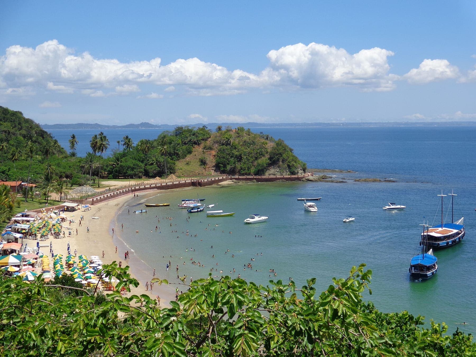 Passeio de escuna: Ilha dos Frades e Itaparica
