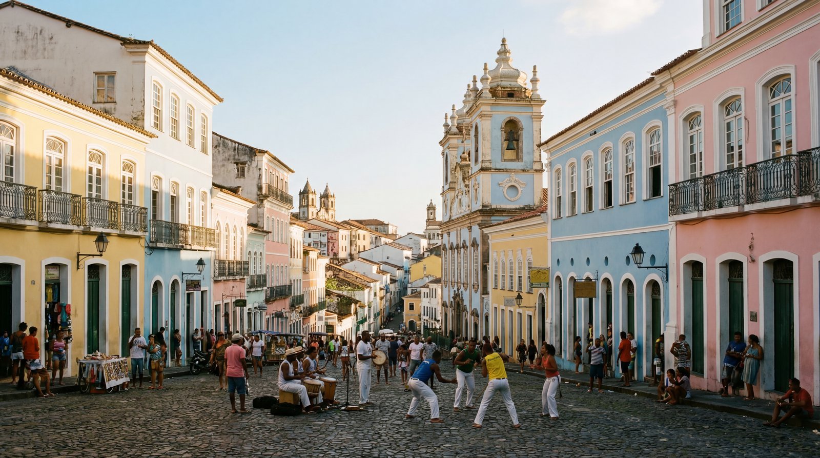 Pelourinho — centro histórico de Salvador